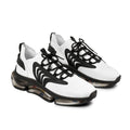 Lightweight Athletic Shoes, White & Black